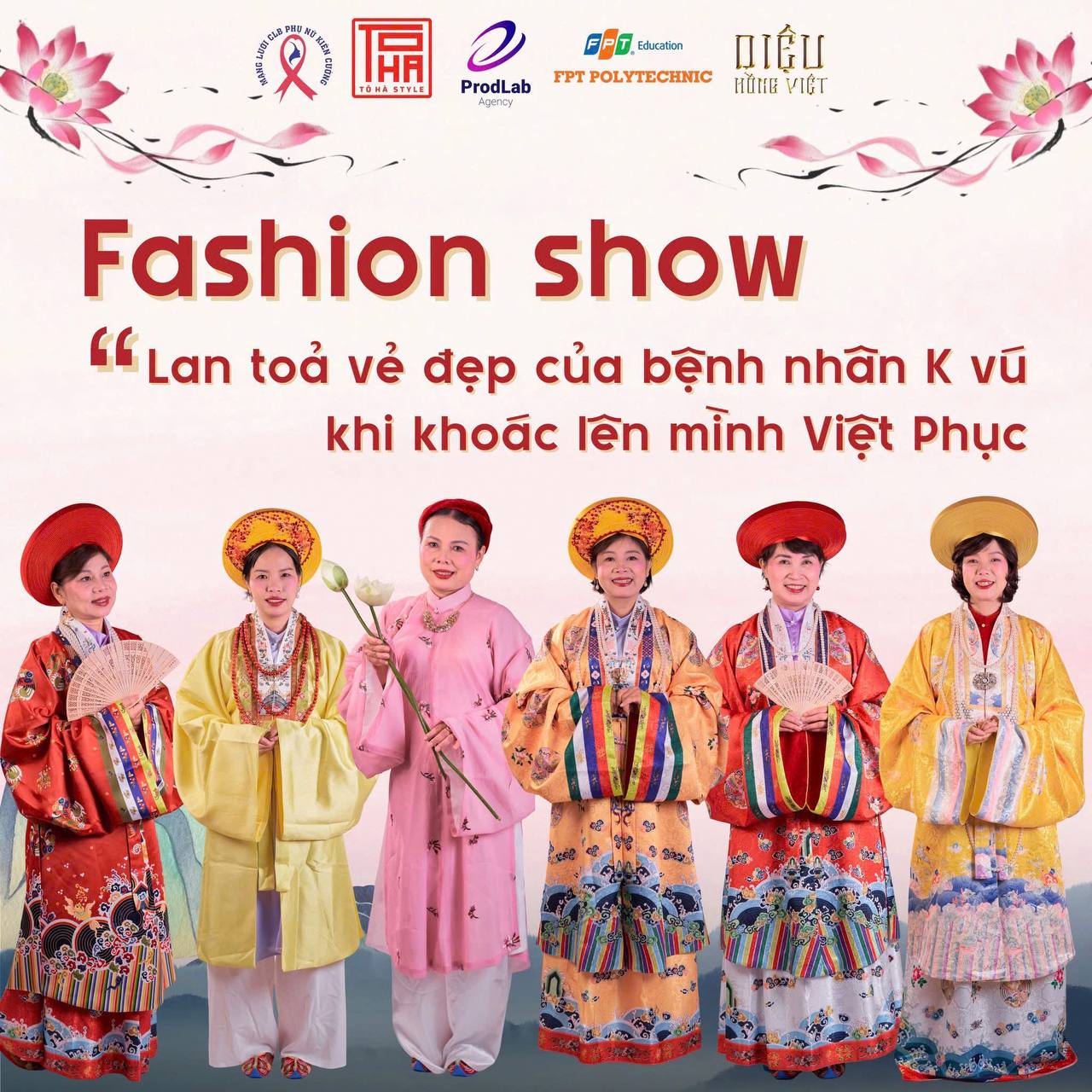 To Ha Style tai tro chuong trinh lan toa ve dep cua benh nhan K vu khi khoac len minh viet phuc