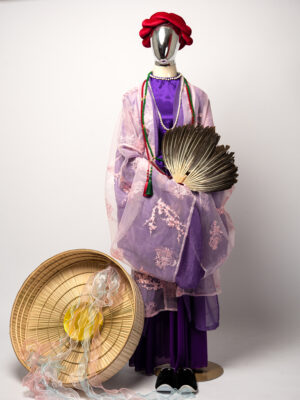 Bo ao Doi Kham hong nhat theu canh dao – ao Giao Linh tim – yem dup tim 4