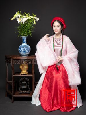 Cho thue ao Doi Kham hong phan theu hoa dao – ao Giao Linh do – yem dup hong