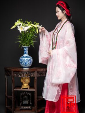 Cho thue ao Doi Kham hong phan theu hoa dao – ao Giao Linh do – yem dup hong 5